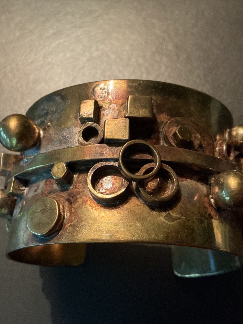 EXCEPTIONAL VINTAGE SCANDINAVIAN BRUTALIST CUFF